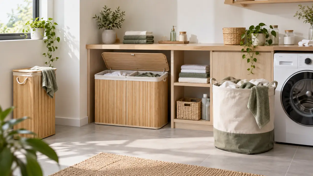 Rangement du linge sale : choisissez le format adapté à votre espace