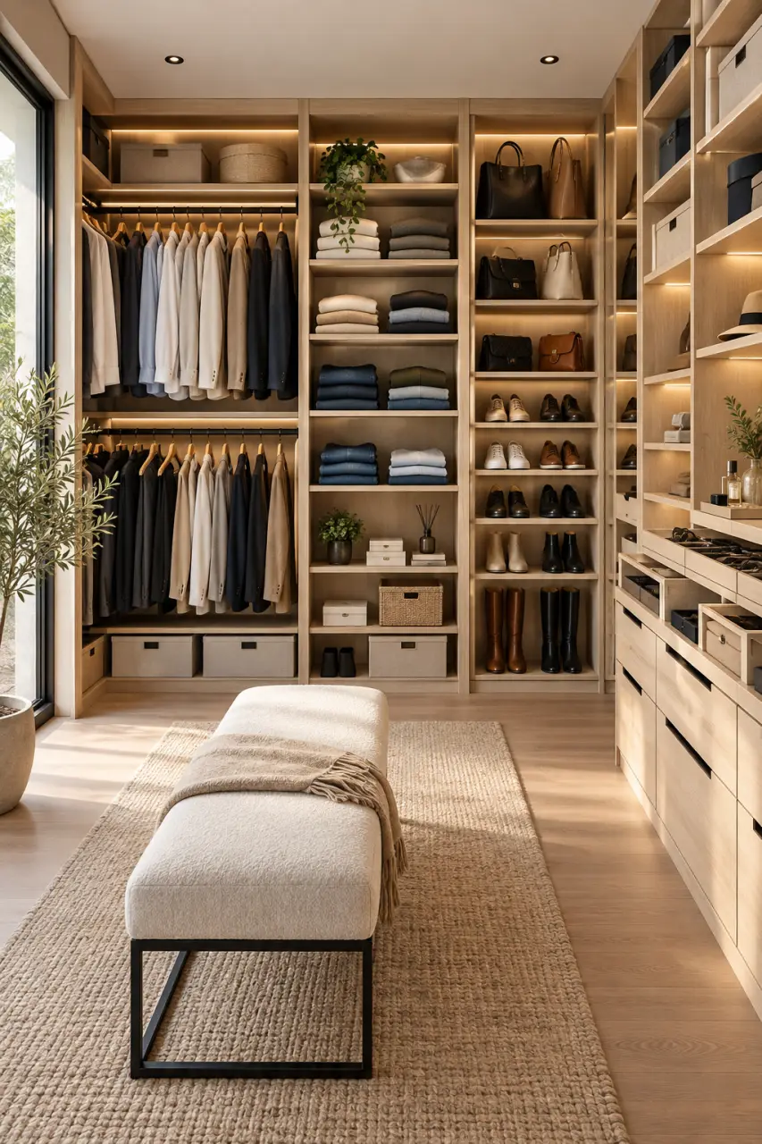 Organisation dressing : 4 zones pour retrouver ses vêtements sans désordre
