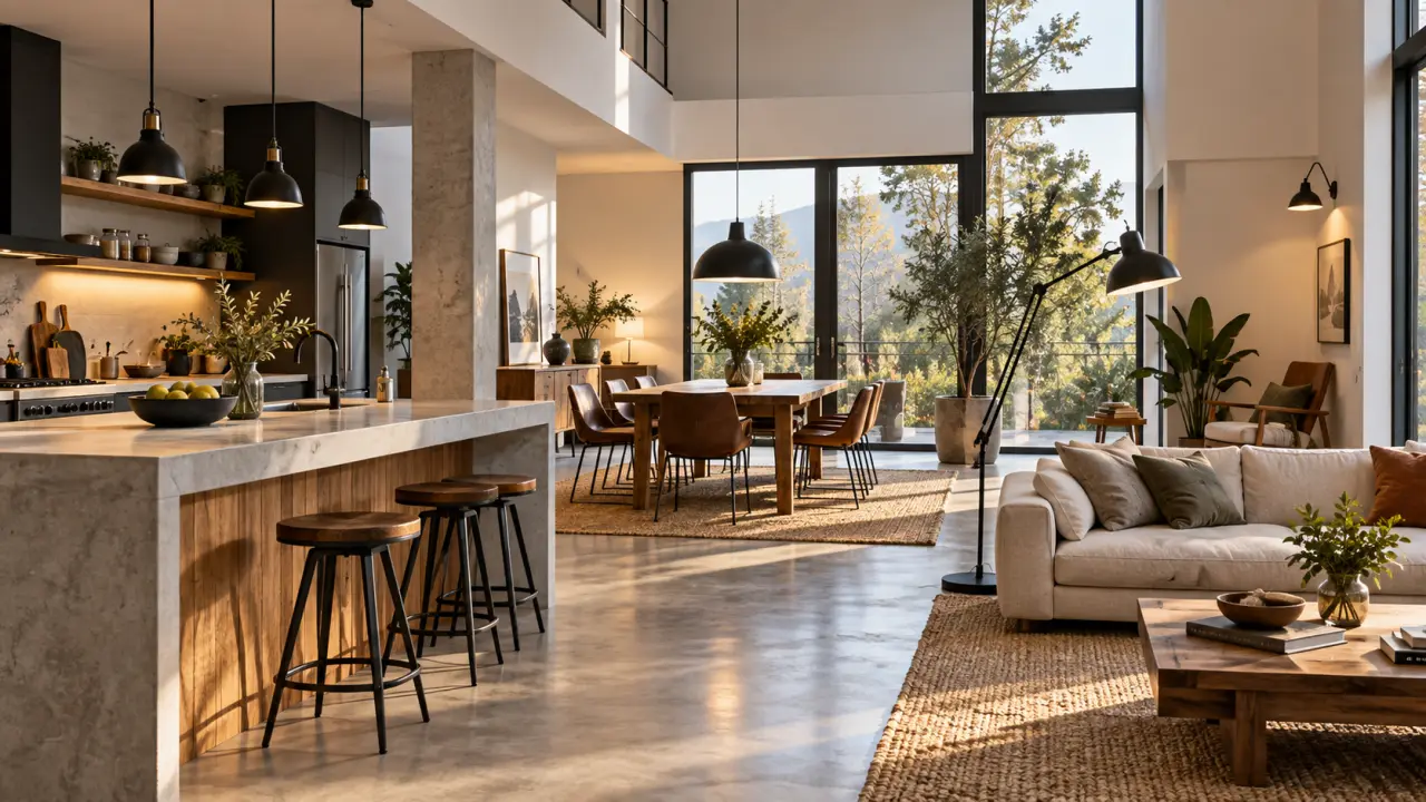 Lampes industrielles : les bons formats pour éclairer chaque pièce sans l’alourdir
