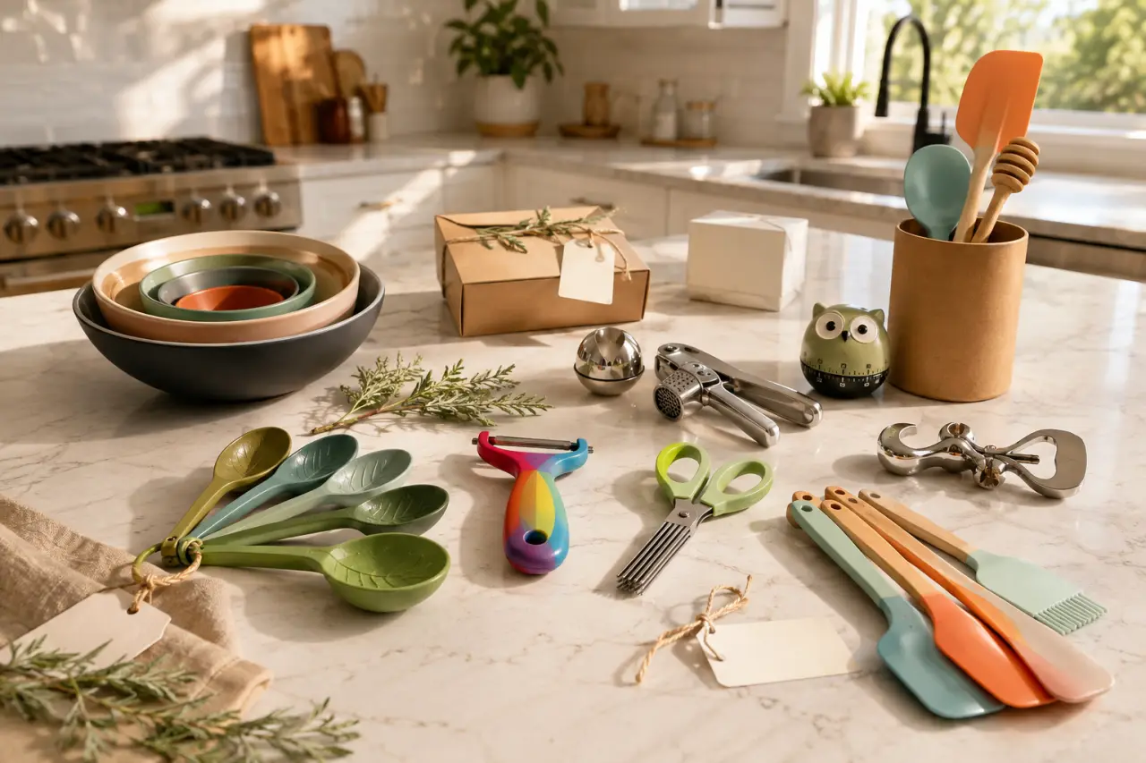 Ustensiles de cuisine originaux : design insolite, usage quotidien et idée cadeau