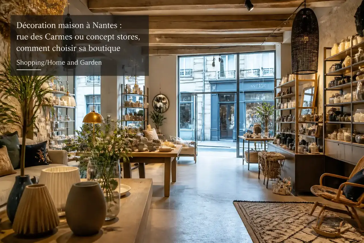 Décoration maison à Nantes : rue des Carmes ou concept stores, comment choisir sa boutique