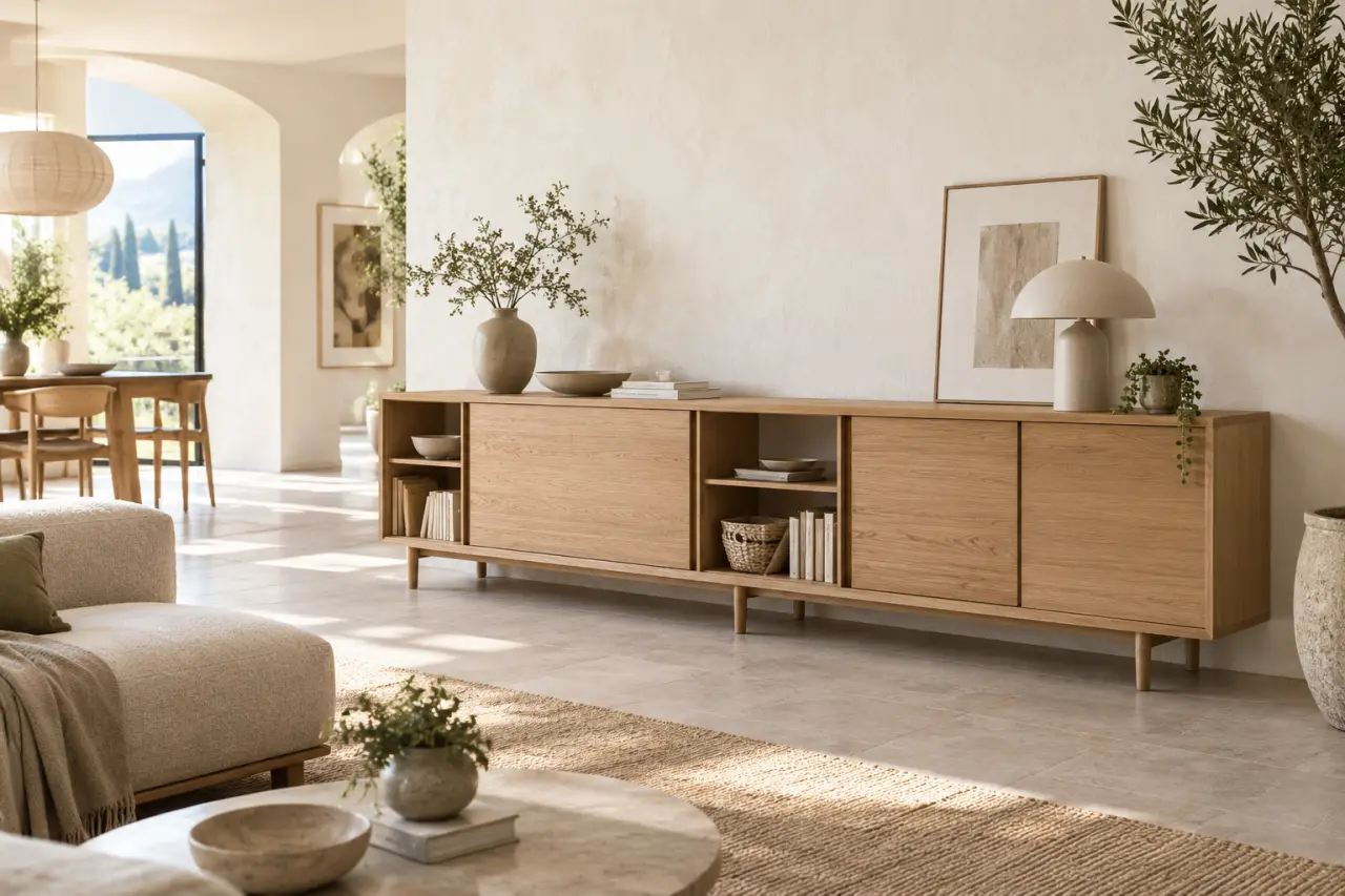 Meuble design en bois : le bon équilibre entre chaleur, rangement et légèreté